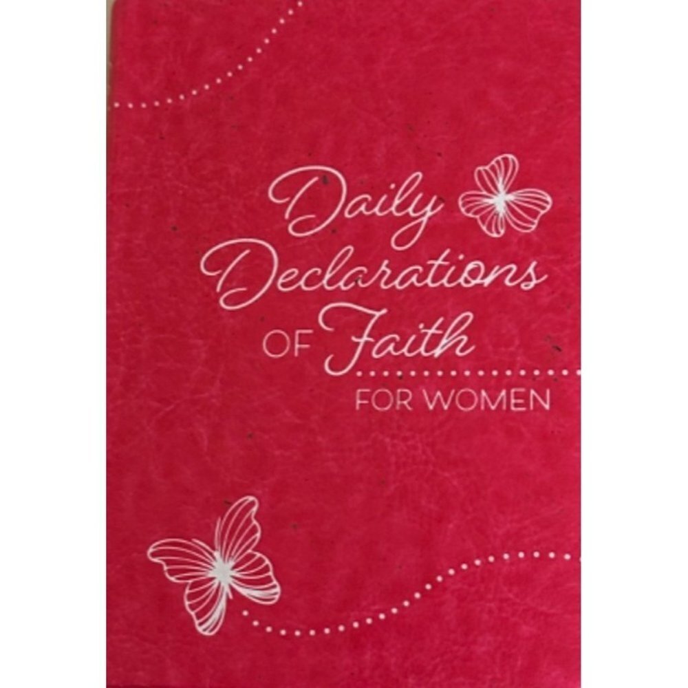 Daily Declarations of Faith For Women Devotions for the Year Sku 0036